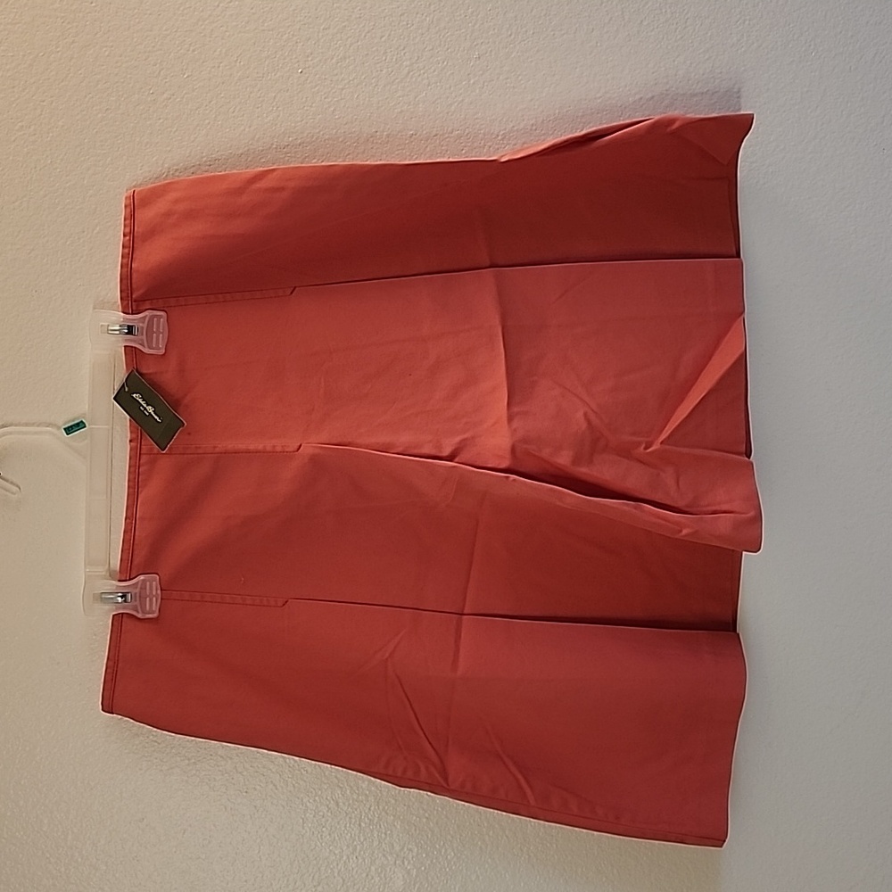 Eddie Bauer Coral Skirt Size 12 NWT